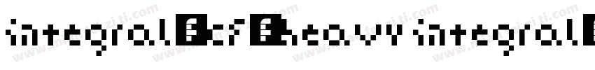 integral-cf-heavy integral-cf-heavy字体转换